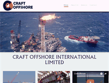 Tablet Screenshot of craftoffshore.com